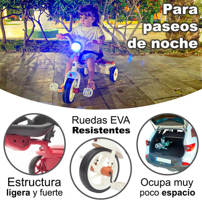 Triciclo Evolutivo bebé Carly de Twinly