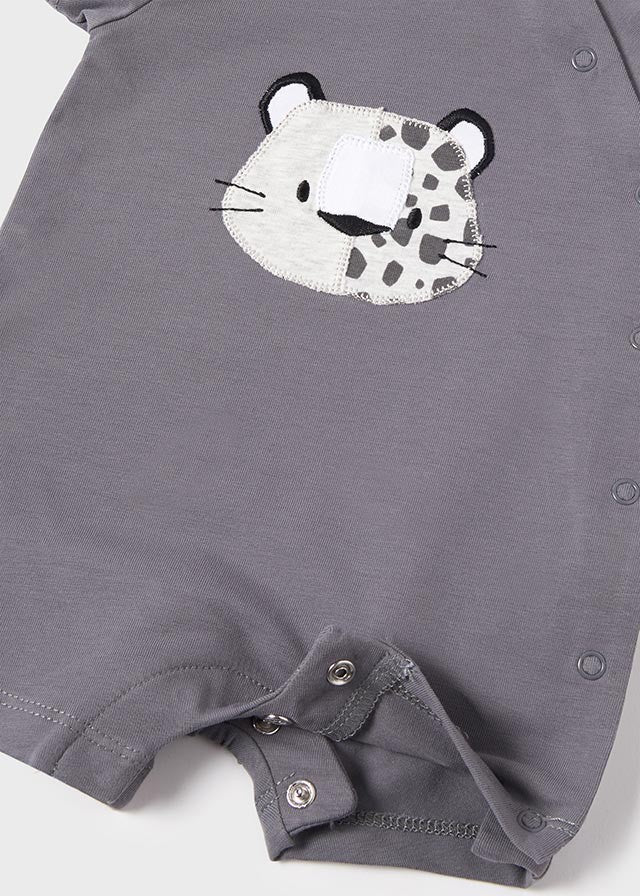 pelele  verano niño estampado safari menta mayoral 1637