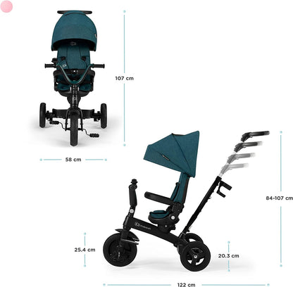 Triciclo Reclinable Twipper de Kinderkraft