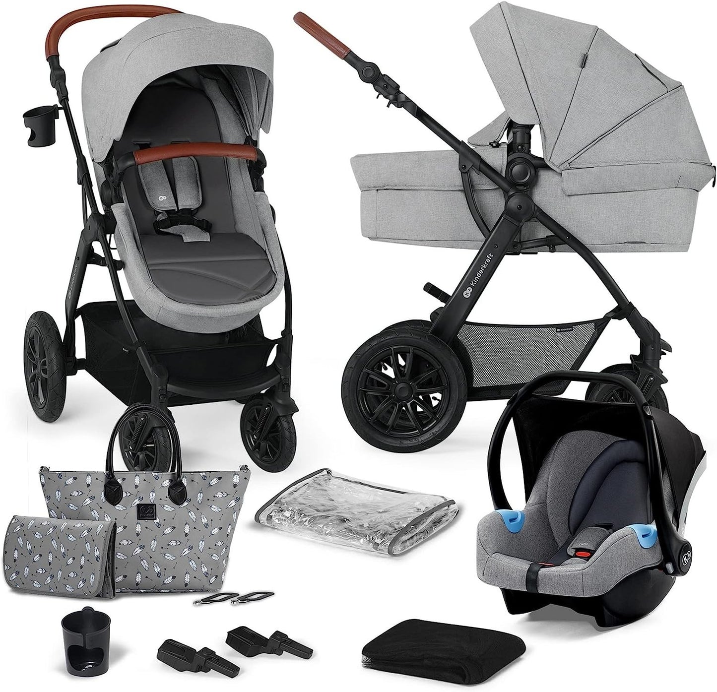 Carrito Bebé 3 en 1 XMOOV 2023 de Kinderkraft