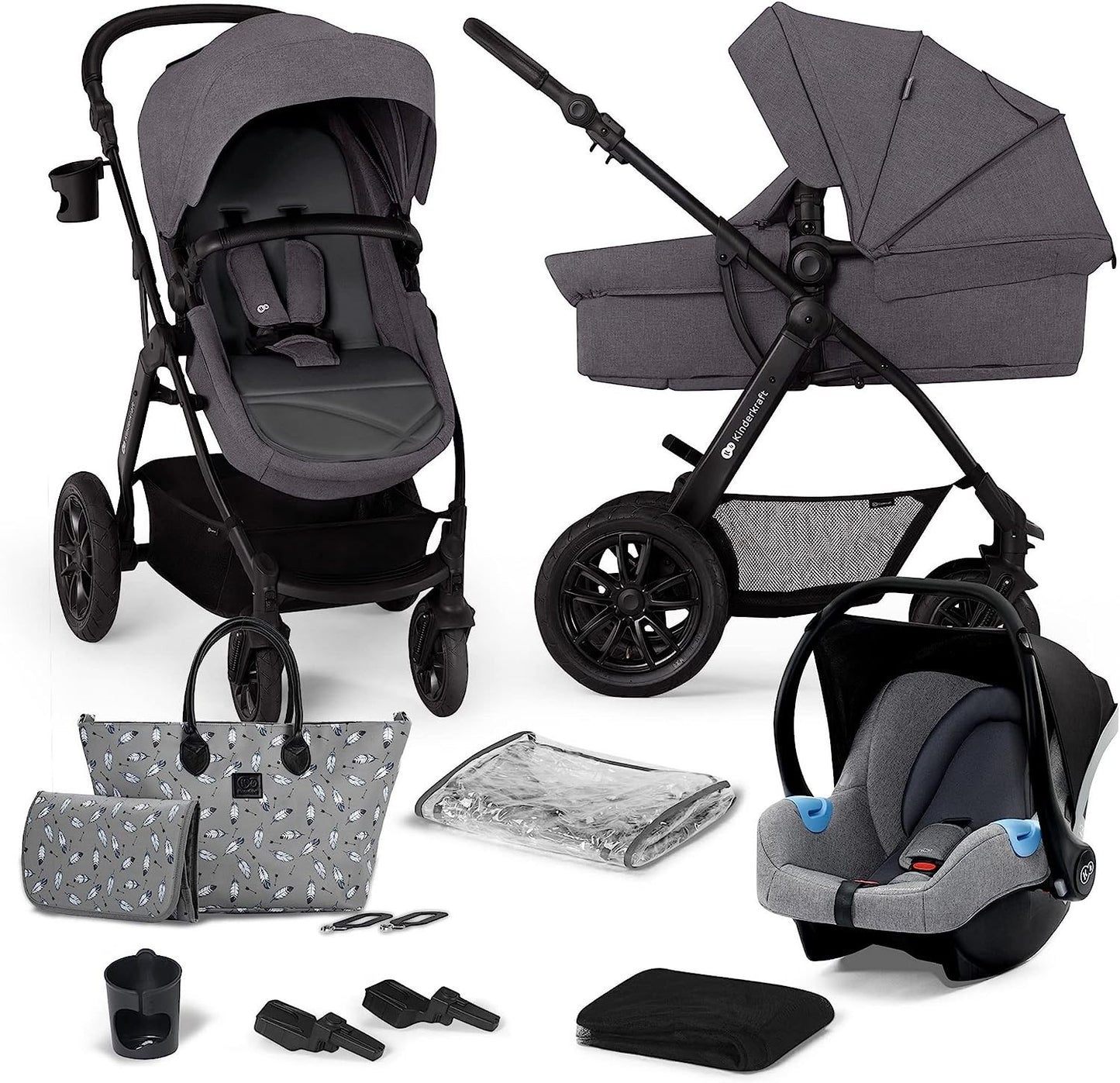 Carrito Bebé 3 en 1 XMOOV 2023 de Kinderkraft