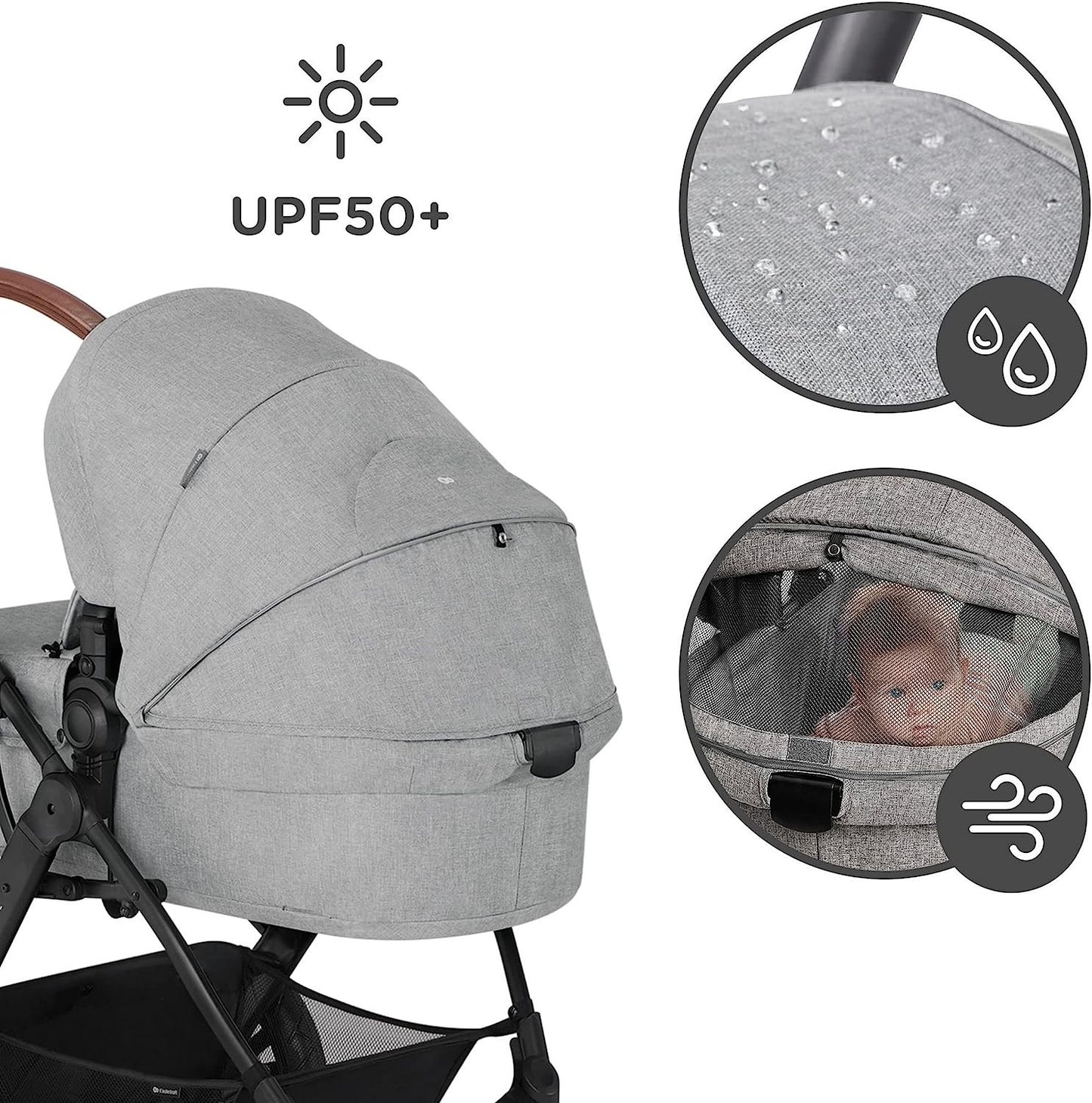 Carrito Bebé 3 en 1 XMOOV 2023 de Kinderkraft