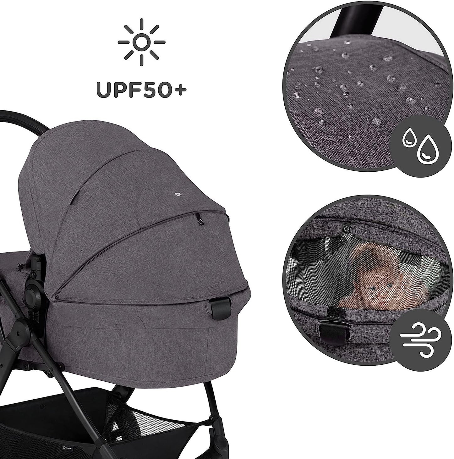 Carrito Bebé 3 en 1 XMOOV 2023 de Kinderkraft