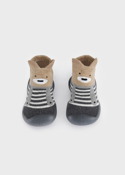 Zapato calcetín con suela primeros pasos de Mayoral