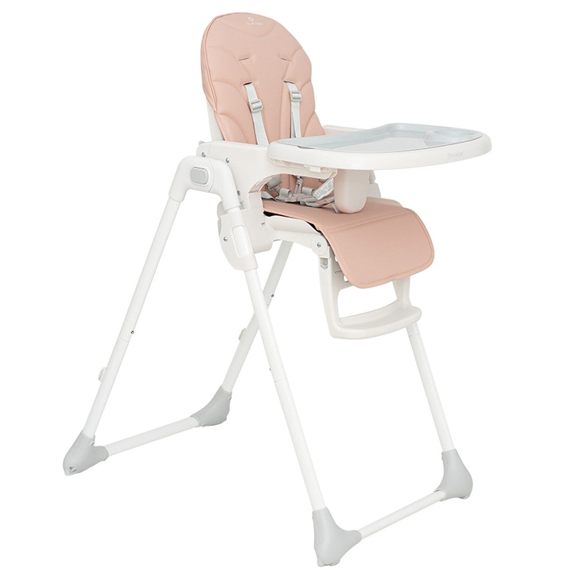 Olmitos – Trona bebe ligera multi posiciones – Asiento regulable con bandeja extraíble – Incluye ruedas y fácil plegado