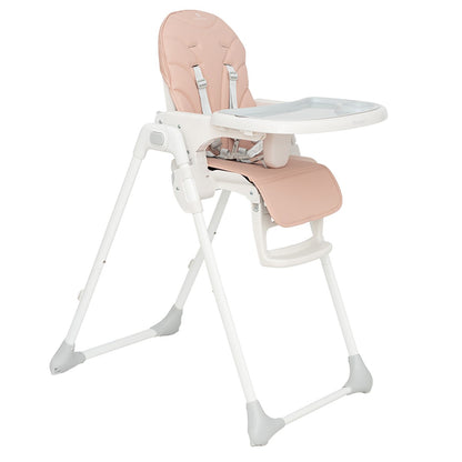 Olmitos – Trona bebe ligera multi posiciones – Asiento regulable con bandeja extraíble – Incluye ruedas y fácil plegado
