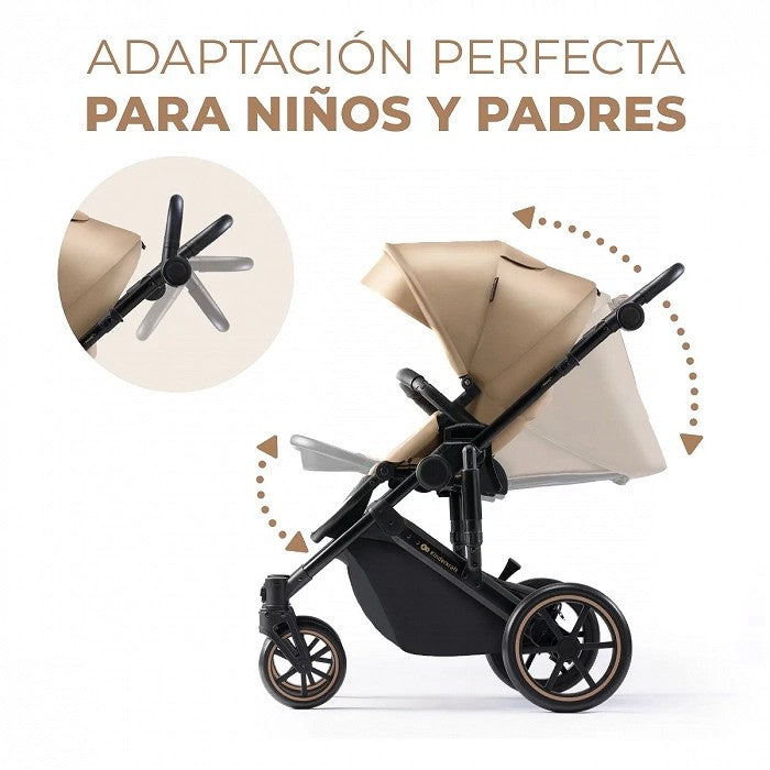 Cochecito Prime 2 de Kinderkraft - Trio 3 en 1