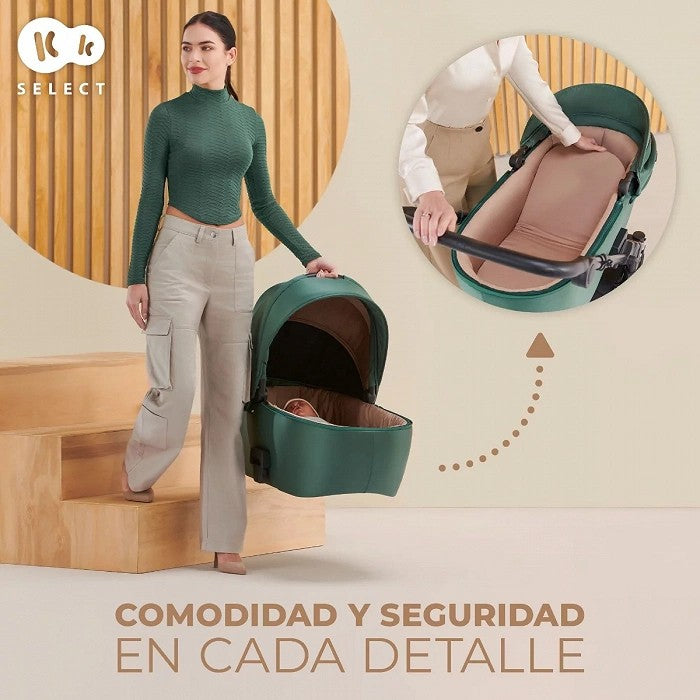 Cochecito Prime 2 de Kinderkraft - Trio 3 en 1
