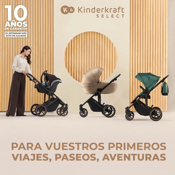 Cochecito Prime 2 de Kinderkraft - Trio 3 en 1