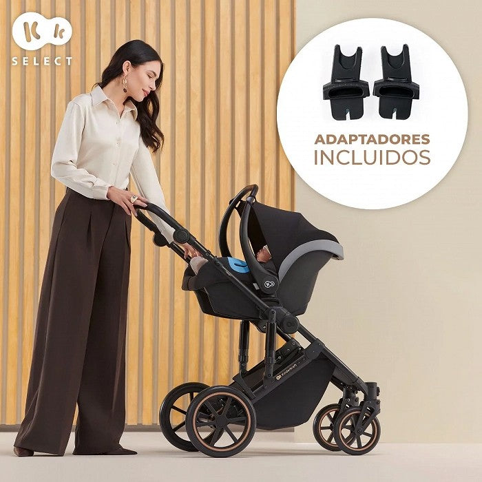 Cochecito Prime 2 de Kinderkraft - Trio 3 en 1