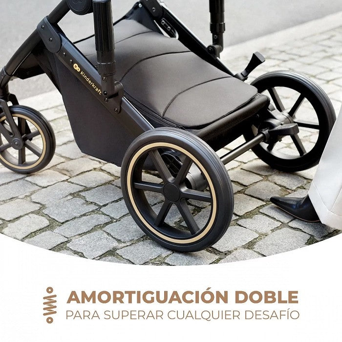 Cochecito Prime 2 de Kinderkraft - Trio 3 en 1