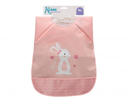 Babero impermeable con mangas Conejito/Dino de Kiokids