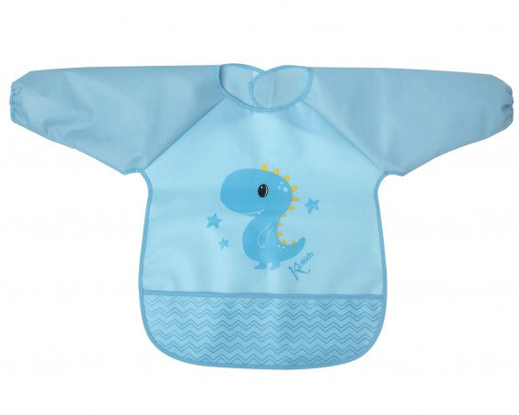 Babero impermeable con mangas Conejito/Dino de Kiokids