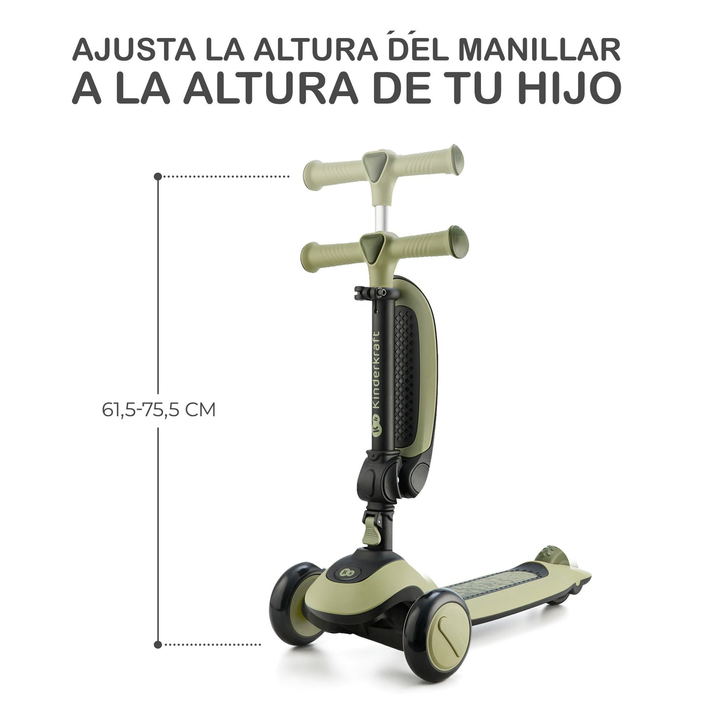 Bicicleta correpasillos 2 en 1 - HALLEY Kinderkraft bicicleta y patinete
