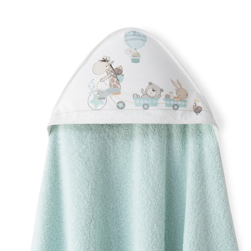 Capa de baño + babero Jirafa de Interbaby