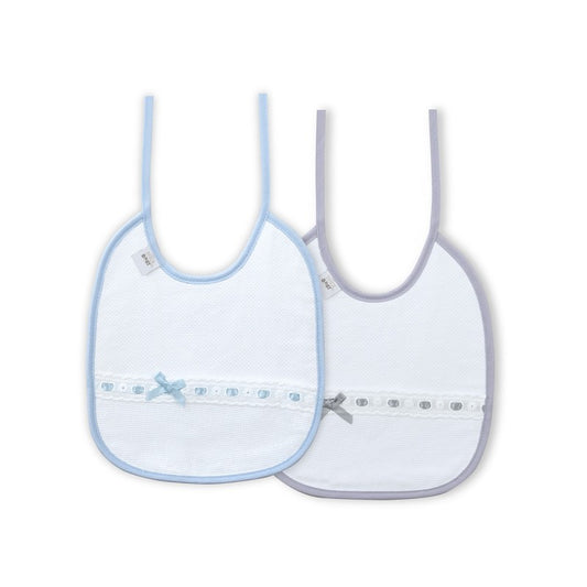 Pack 2 baberos cinta lazo de Interbaby