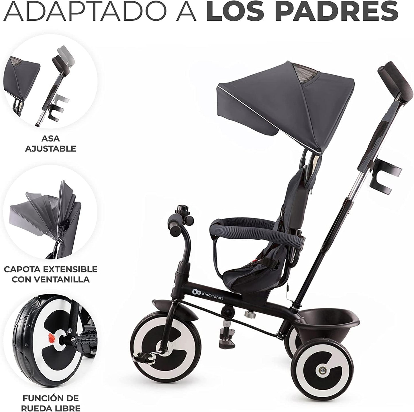 Triciclo Aston de Kinderkraft