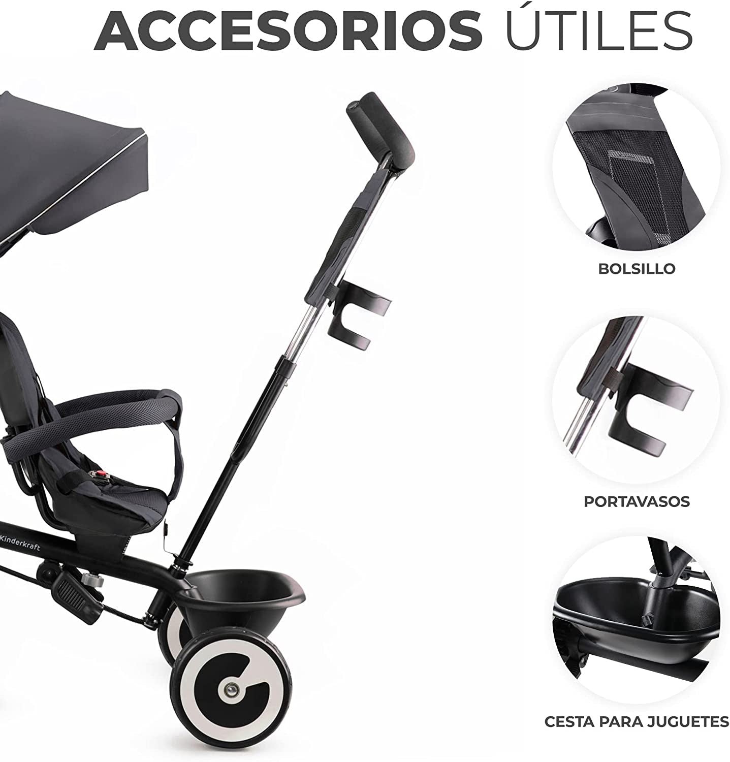 Triciclo Aston de Kinderkraft