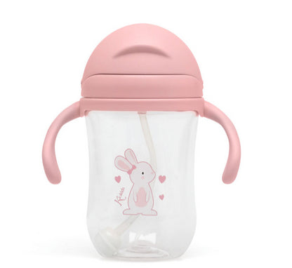 Taza de aprendizaje con asas Dino/Conejito  300 ml de Kiokids