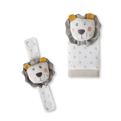 Set sonajeros para manos y pies divertidos animalitos de Interbaby