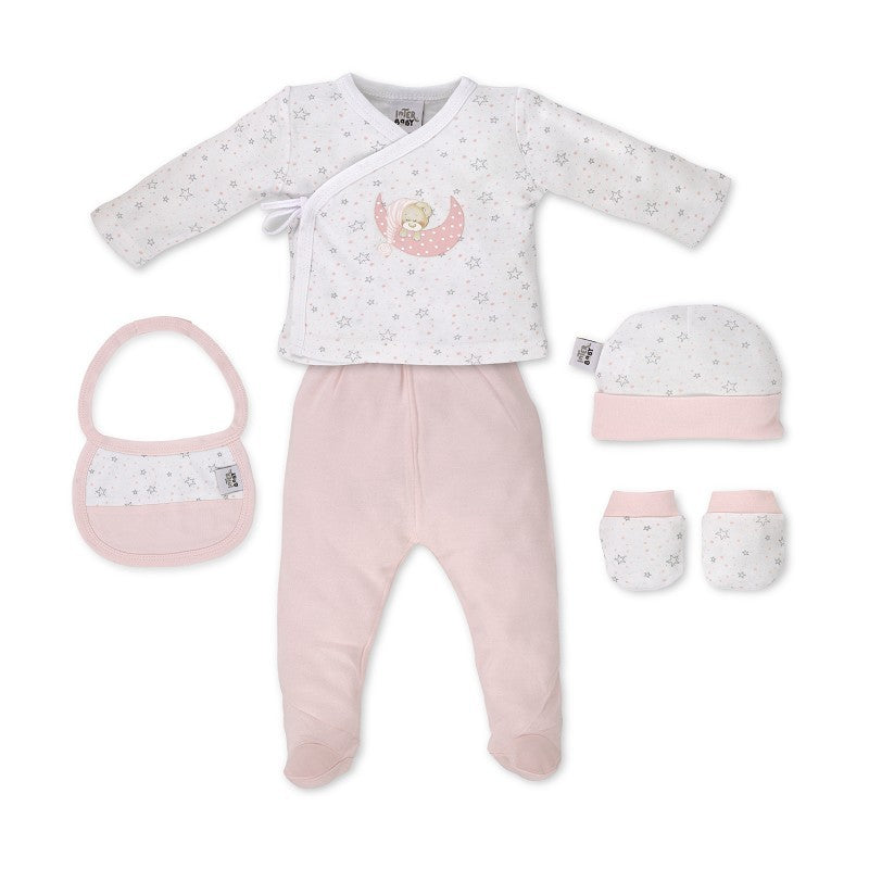 Set primera puesta 5 pcs Osito Sleep de Interbaby