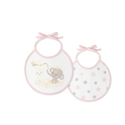 Pack 2 baberos Elefante/Estrellas de Interbaby
