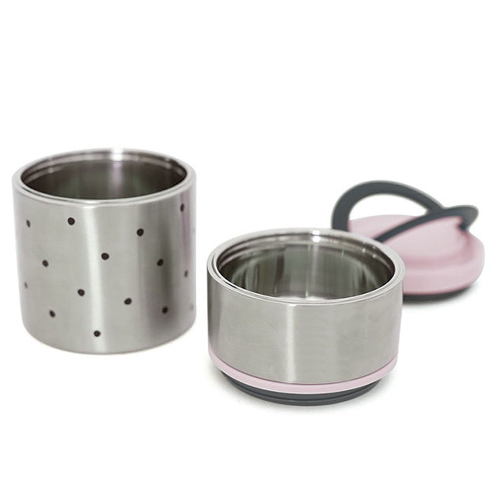 Termo Papillero para sólidos bebé Olmitos - 2 compartimentos de acero inox