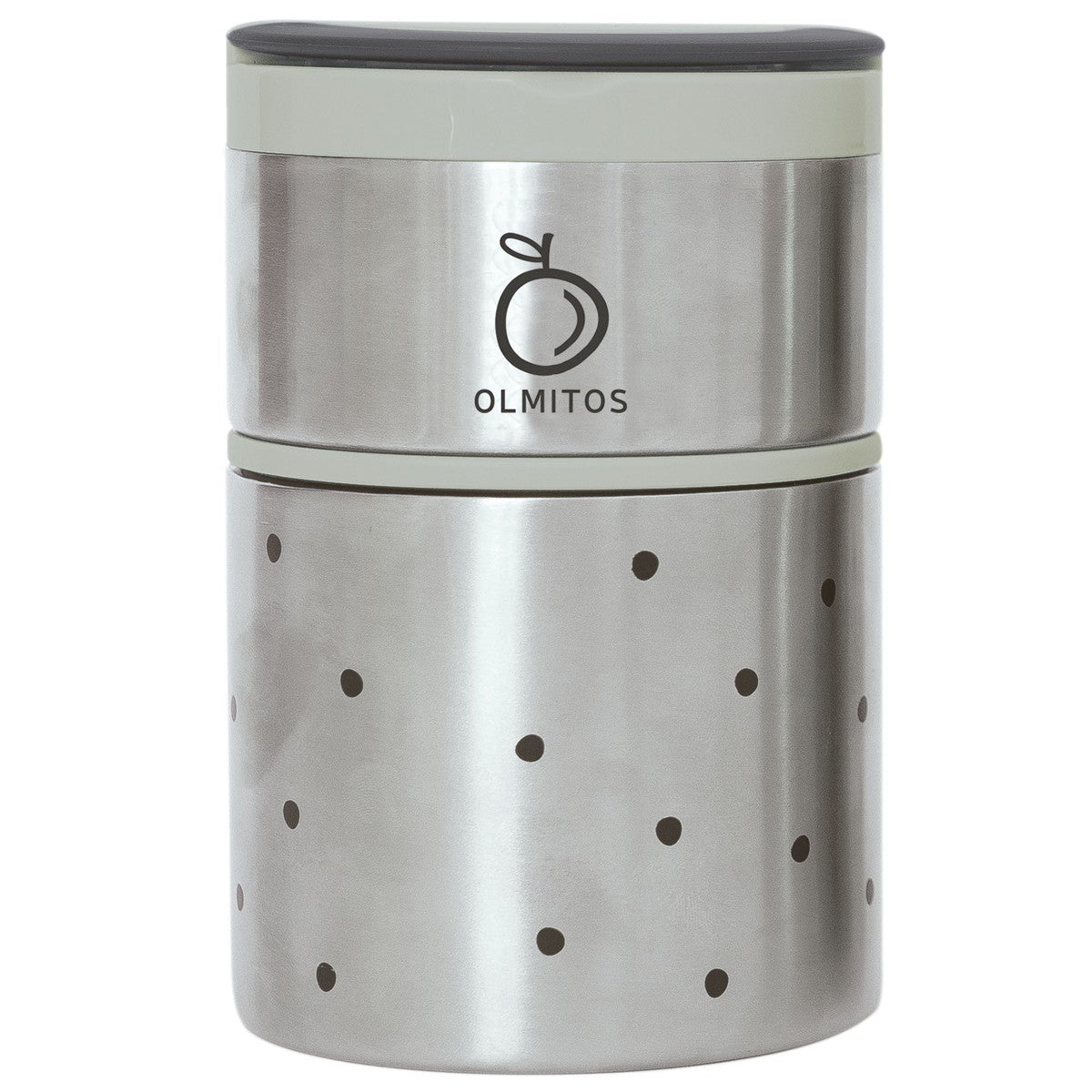 Termo Papillero para sólidos bebé Olmitos - 2 compartimentos de acero inox