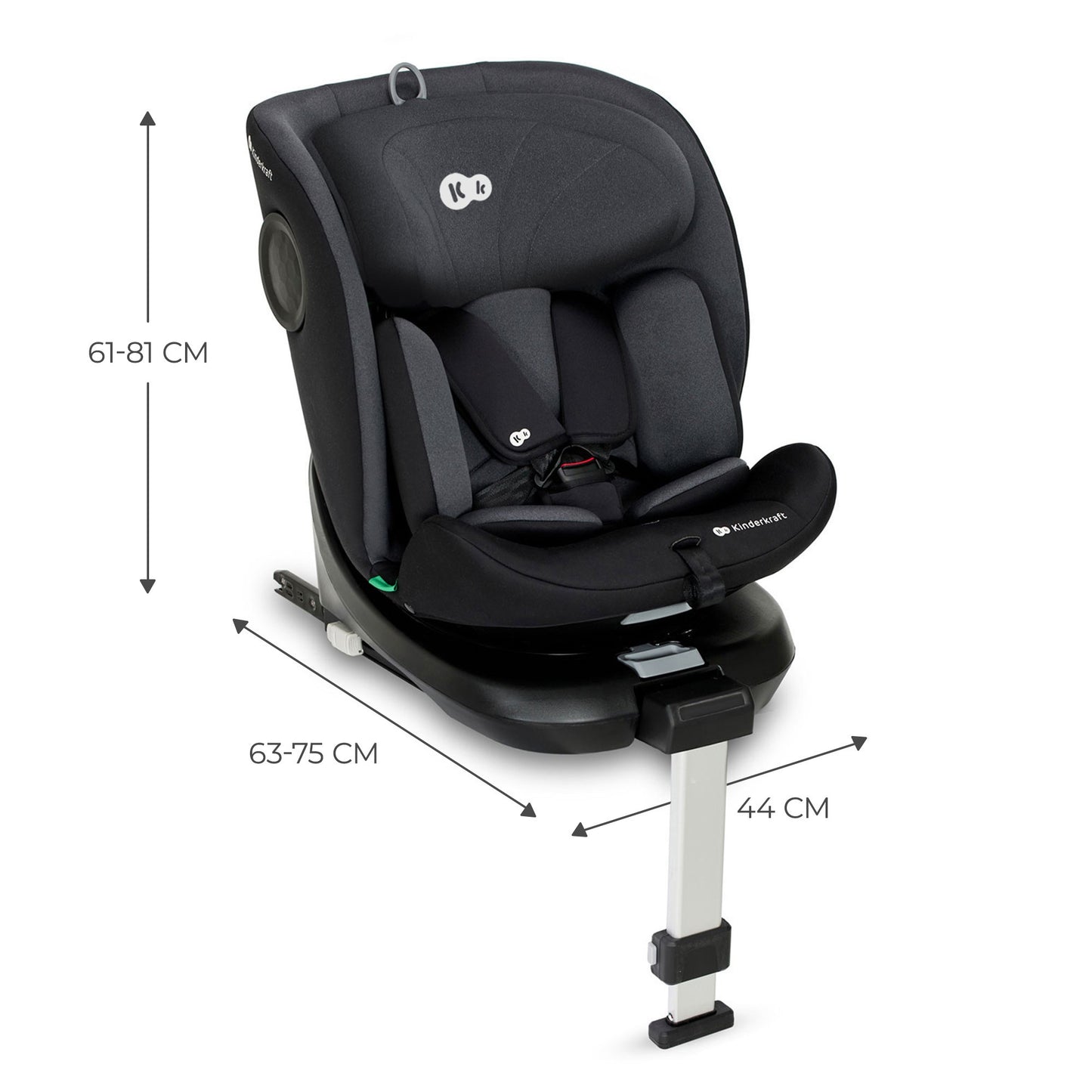 Silla de auto bebé  I-360, I-SIZE 40-150 cm de Kinderkraft