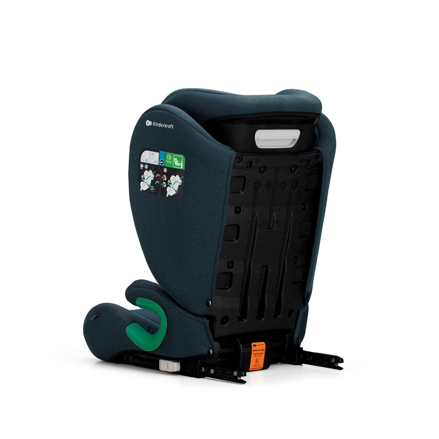 Silla de Auto JUNIOR FIX 2 de Kinderkraft - Universal con Isofix, I-SIZE para bebés y niños, Grupo 2/3, de 15 a 36 kg, Azul…