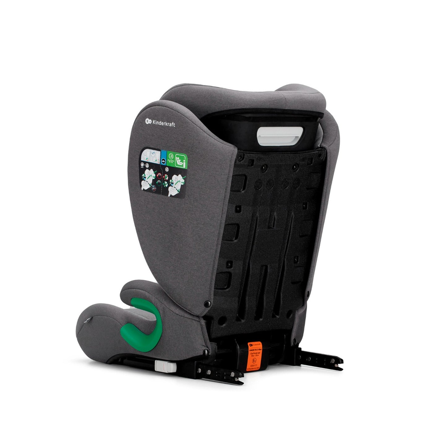 Silla de Auto JUNIOR FIX 2 de Kinderkraft - Universal con Isofix, I-SIZE para bebés y niños, Grupo 2/3, de 15 a 36 kg, Azul…