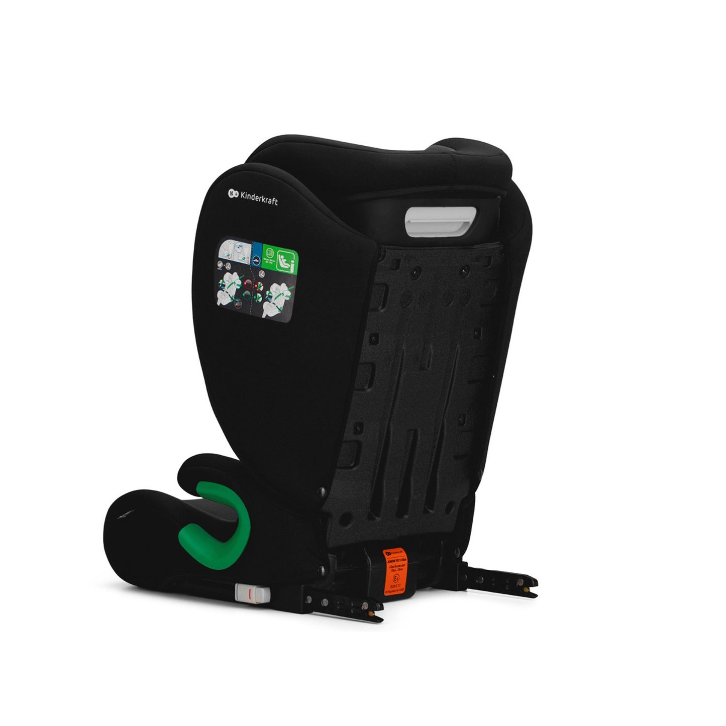 Silla de Auto JUNIOR FIX 2 de Kinderkraft - Universal con Isofix, I-SIZE para bebés y niños, Grupo 2/3, de 15 a 36 kg, Azul…