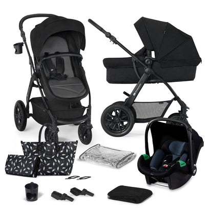 Kinderkraft Carrito Xmoov 3 en 1 con MINK PRO de Bebé 2023 2 Piezas Desde 0 meses hasta 22 kg