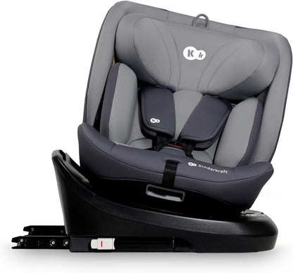 Kinderkraft I-GROW Silla de auto bebé/niño, I-SIZE 40-150, Isofix, Ajustable Grupo 0+/1/2/3, 0-36 kg