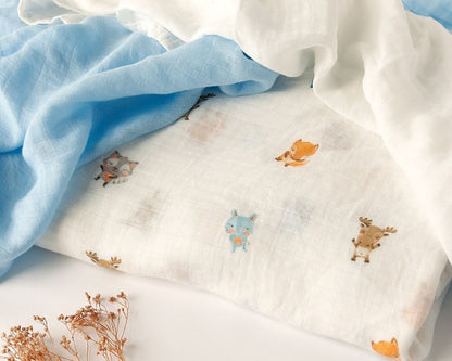 Pack 3 Gasitas 70x70cm de Bambú Kiokids