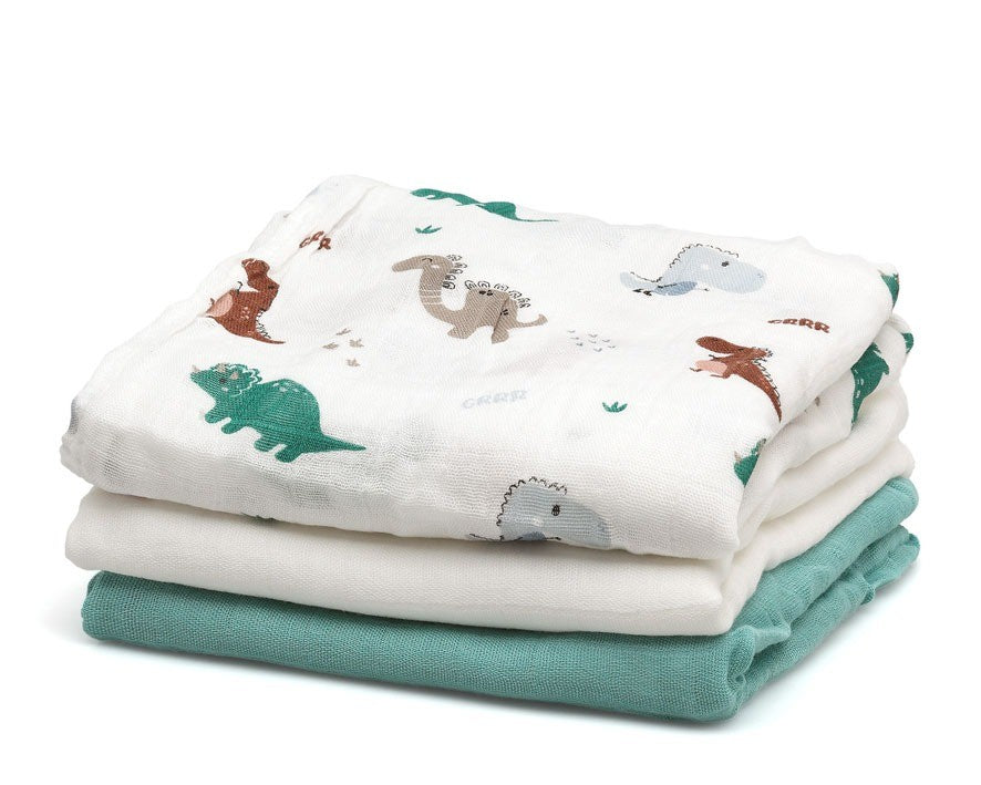 Pack 3 Gasitas 70x70cm de Bambú Kiokids