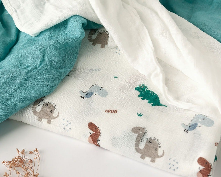 Pack 3 Gasitas 70x70cm de Bambú Kiokids