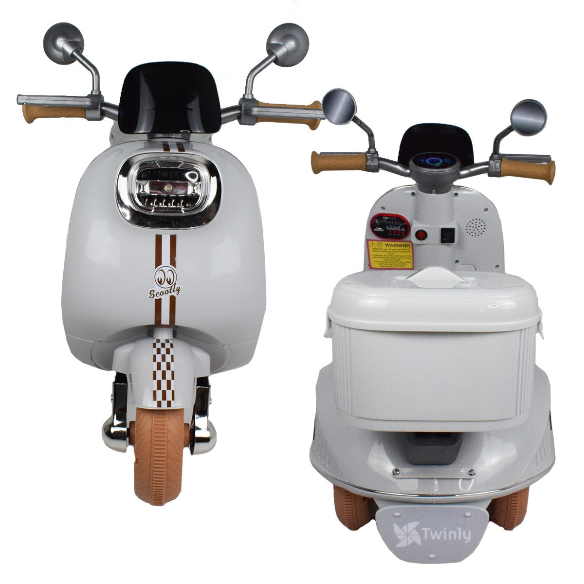 Moto Eléctrica para niños SCOOTLY de Twinly