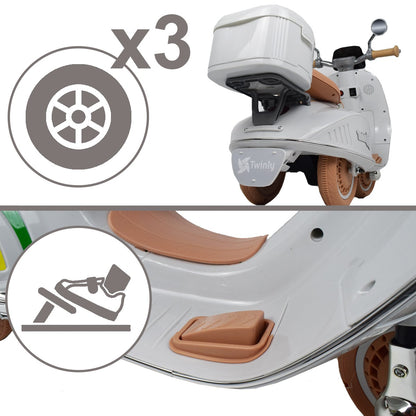 Moto Eléctrica para niños SCOOTLY de Twinly
