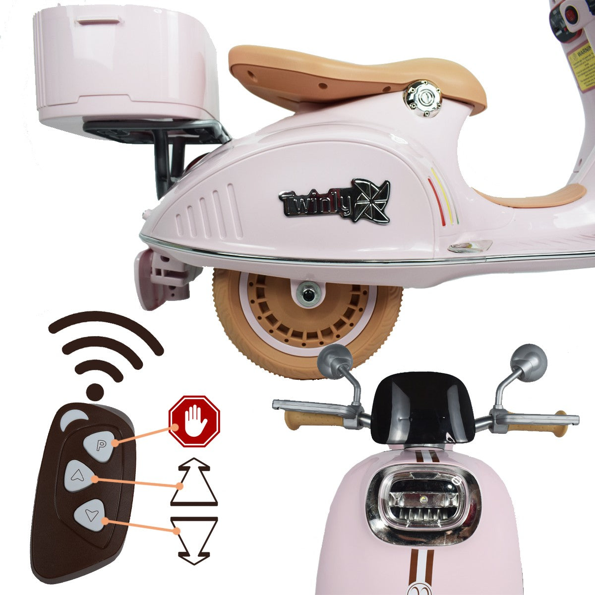 Moto Eléctrica para niños SCOOTLY de Twinly