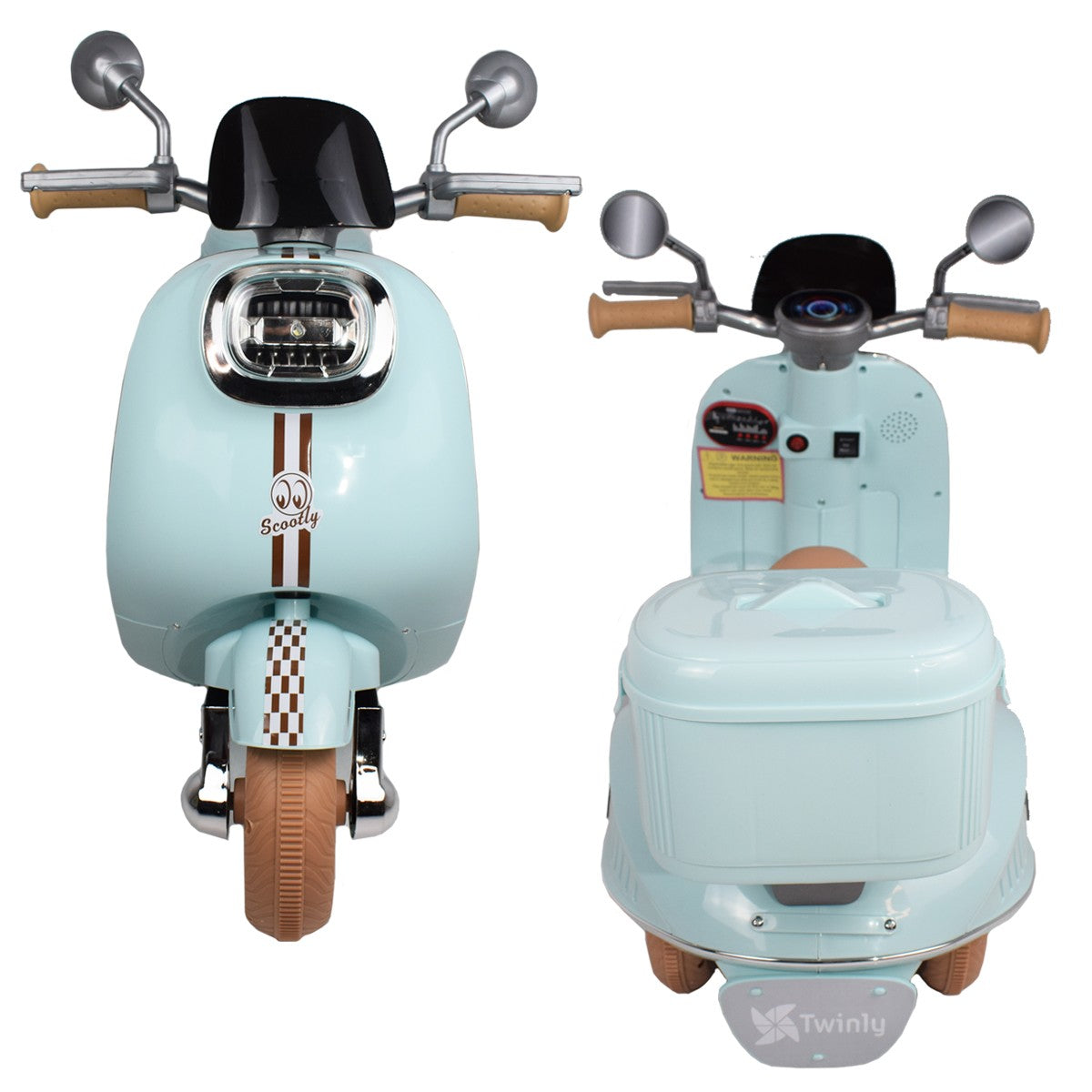 Moto Eléctrica para niños SCOOTLY de Twinly