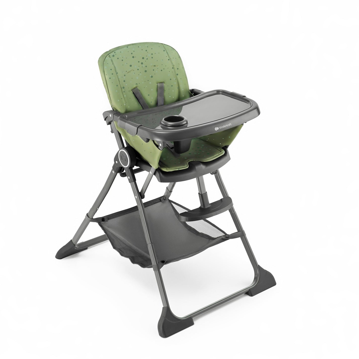Kinderkraft FOLDEE Trona Bebé, ergonómica, cómoda, reclinable, plegable
