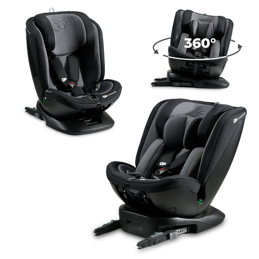Kinderkraft XPEDITION 2 I-Size, Silla de coche, Isofix, Ajustable 5 posiciones, Giratoria 360º