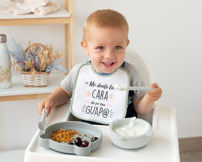 Set Vajilla Silicona con Ventosa de Kiokids