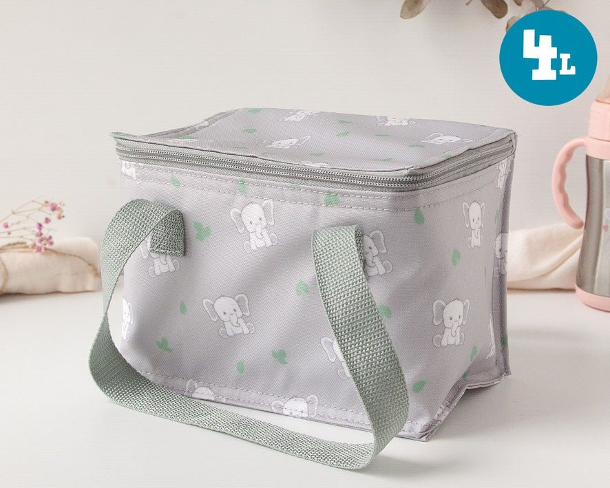 Nevera Térmica Bebé Elefantes de Kiokids