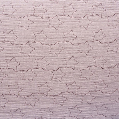 Funda Nórdica Cuna y Chichonera + Relleno Modelo Muselina Estrellas de Don Algodón