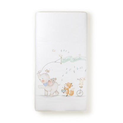 Funda Nórdica Cuna + Almohada + Chichonera + Relleno Modelo Music And Friends de Don Algodón