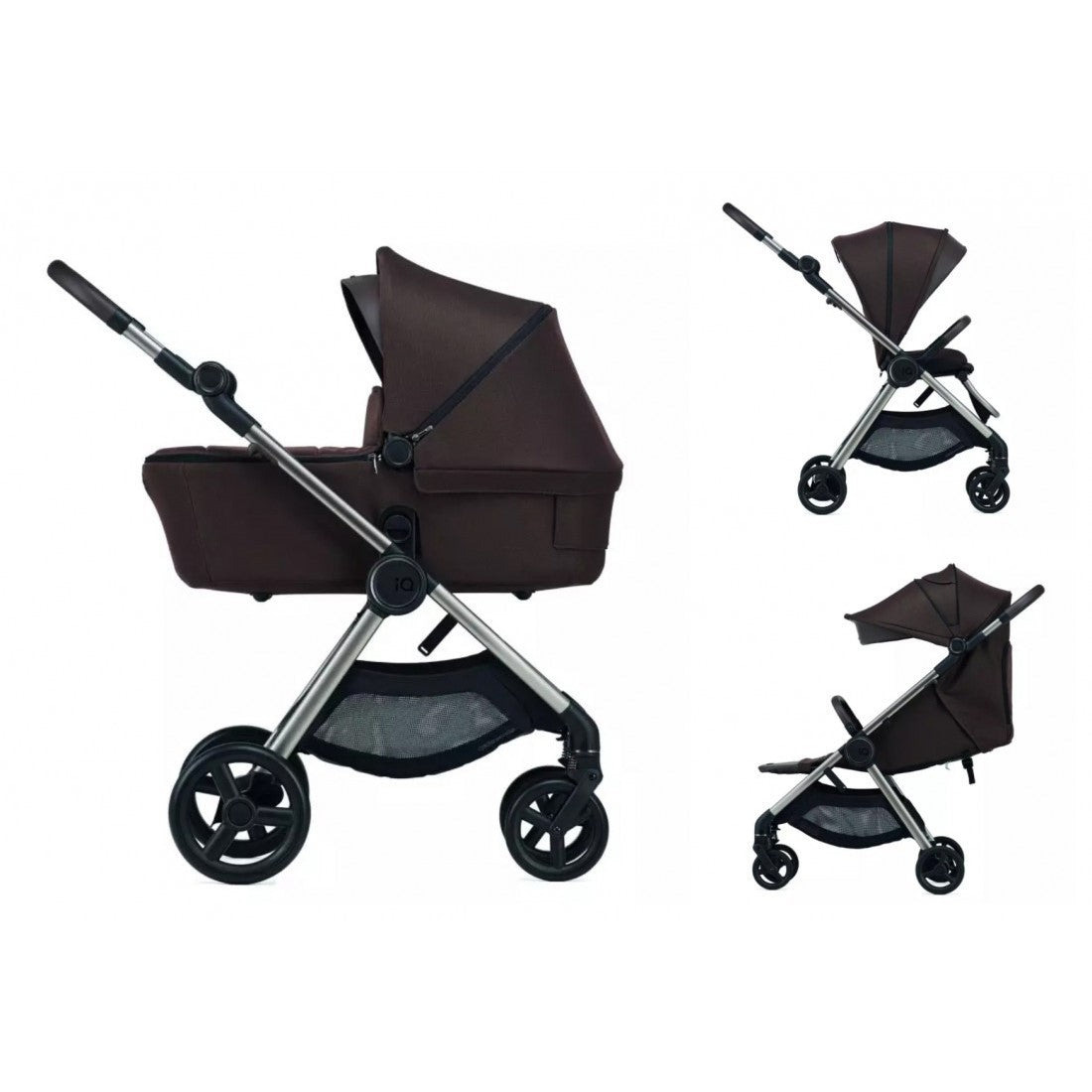 Cochecito 2 Piezas Convertible en Silla de paseo IQ de Anex
