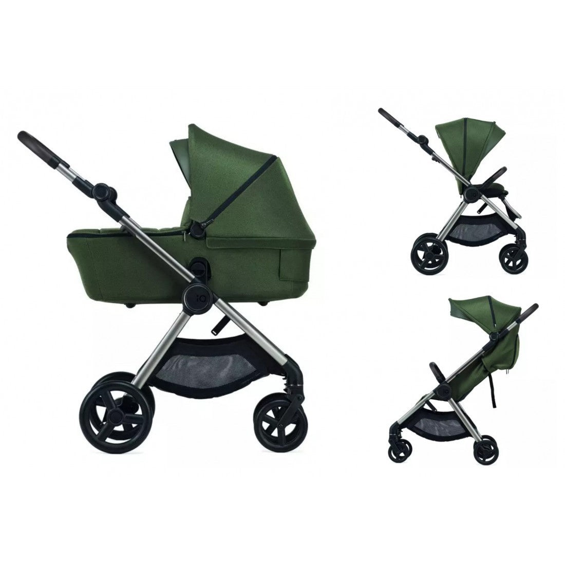 Cochecito 2 Piezas Convertible en Silla de paseo IQ de Anex