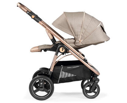 Duo Cochecito Veloce Belvedere con Soporte para Capazo de Peg Perego